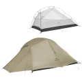 Ultralekki 3-osobowy namiot NATUREHIKE Cloud Up 3 PRO 20D - moon rock sand