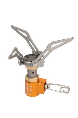 Mini-kuchenka turystyczna FMS-300 TITANIUM. Rozłożona.